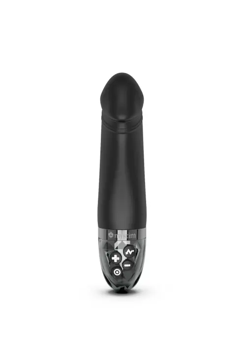Real Deal Neal E-stim vibrators – 18 cm (7″) – melns Foto 6