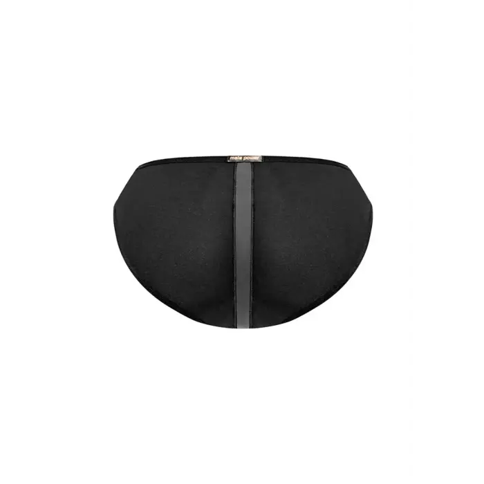 Male Power Landing Strip bikini apakšbikses – melnas – L Foto 4