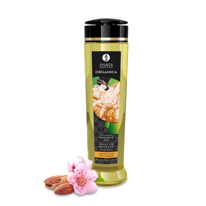 Shunga Organica Massage Oil - Almond Blossom