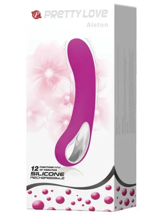 PRETTY LOVE Alston 12-функциональный вибратор – USB зарядка