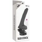 BASECOCK Remote Vibrating Model вибратор – 19 см (7.5″) – черный — Фото 3