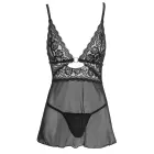 Cottelli LINGERIE Baby Doll Ring Babydoll naktskrekls – melns – S — Foto 5