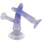 Crystal Clear 3 dildo komplekt anaaltreeninguks – sinine — Foto 5