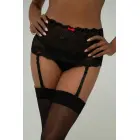 Christine Marzia – wide lace suspender belt – black – XXL/XXXL — Photo 1