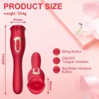 BIG MOUTH Rechargeable Clitoral Stimulator – Pink — Photo 15