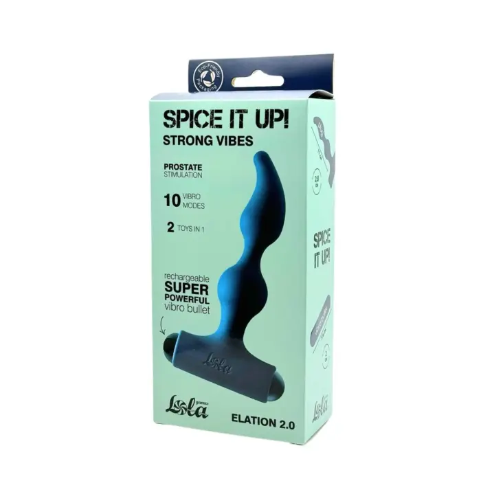Anaaltapp laetava kuuliga – 10 cm (3.9″) – Must