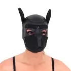 Neoprene Puppy Dog BDSM Hood – Black – L — Photo 8