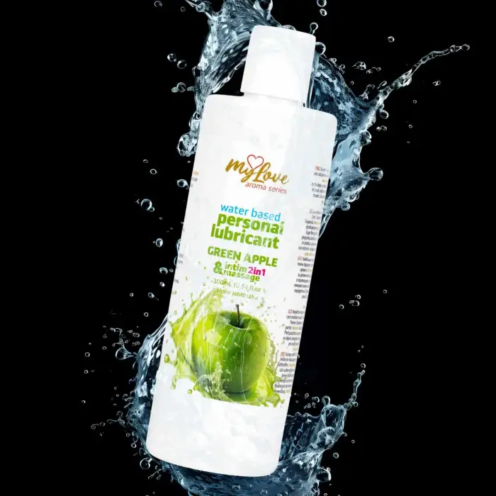 MyLove Aroma Series Intimate & Massage 2-in-1 – Green Apple – 300 ml