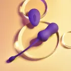 Playboy Pleasure Double Time Kegel Trainer Vibrator – 17.8 cm (7″) – Purple — Photo 6