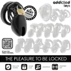 Addicted Toys Obsidian Hold Secure система целомудрия, размер S – черный — Фото 7