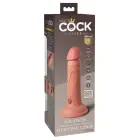 KCE 6 DD realistlik vibraator – 17.8 cm (7″) – läbipaistev — Foto 6