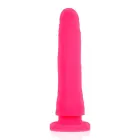 Delta Club silikoonist strap-on komplekt – 20 cm (8″) – roosa — Foto 5