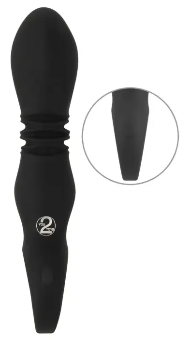 Eternal Strong Thrusting Vibrator – 17 cm (6.7″) – melns Foto 5