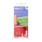 ULTRASKYN realistlik dildo munandite ja iminapaga – 21 cm (8″) – karamell — Foto 3