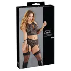 Cottelli Collection Lace Bra Set with Removable Restraints – 85D/L — Photo 1
