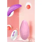 Ultrathin valkājams mini vibrators ar tālvadību – 18 cm (7″) – rozā Foto 17