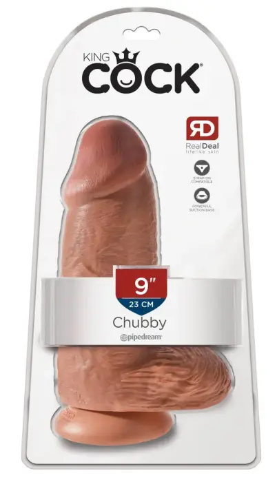 KC Chubby Tan dildo – 23 cm (9″) – nahavärv