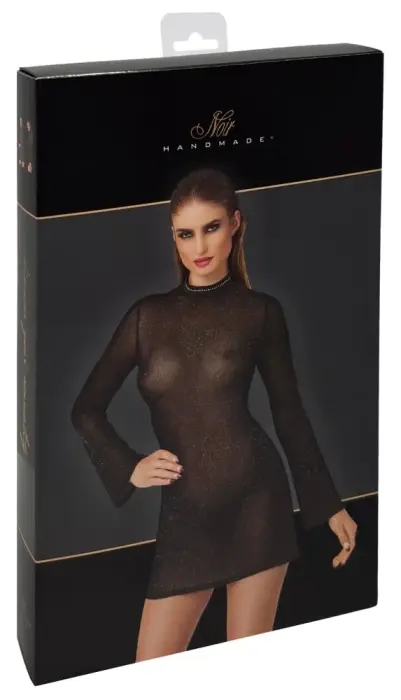 Noir Minidress – Black – XL