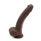 Kiotos Cox Sliding Skin 02 Realistic Dildo – 23 cm (9″) – Brown — Photo 7