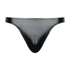 Male Power Wetlook Thong – S/M – Black — Photo 2
