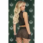 Baci Lingerie Sergeant Seduction Set – Black – One Size — Photo 3