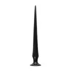 Anālais dildo ar smailēm – 50 cm (19.7″) – Melns — Foto 4