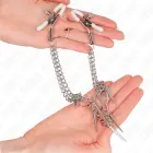 KINK reguleeritavad metallist nibuklambrid ogaliste kettidega 30cm — Foto 3