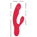 Sweet Smile Thumping Rabbit Vibrator – 21.2 cm (8.3″) – Pink — Photo 12