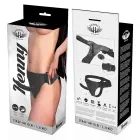 Harness Attraction Kenny regulējams strap-on dildo – 15 cm (6″) – melns — Foto 7