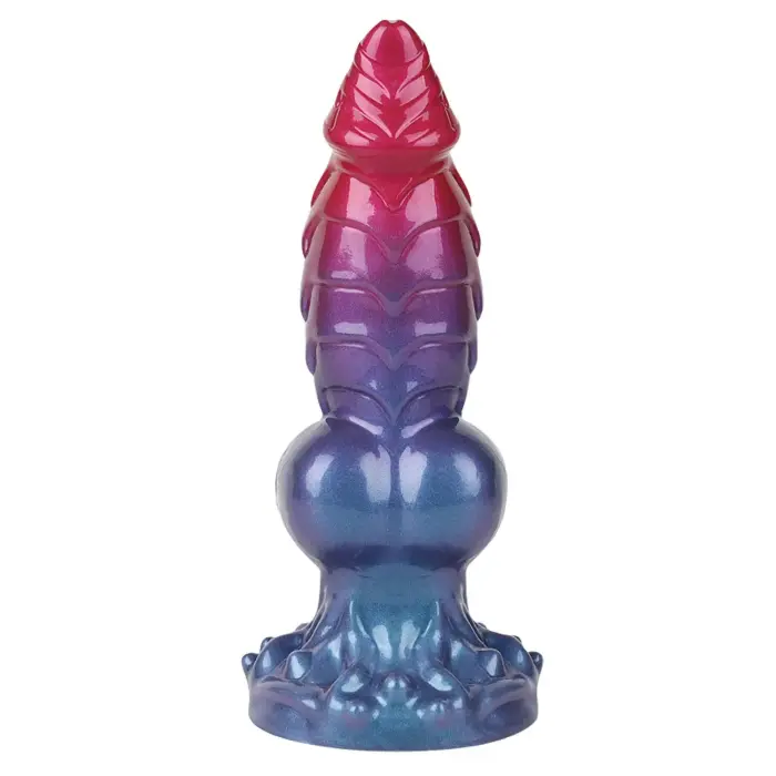 Power Monsters Eldritch Sentinel Rippled Monster Dildo – 24 cm (9.5″) – Multicolored Photo