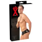 Latex Men's Briefs with Anal Dildo – Black – M/L — Photo 1