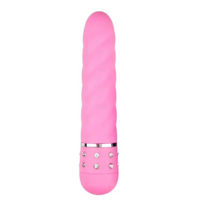Love Diamond Pink Multi-Texture Intimate Device – розовый