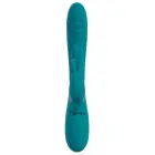 Sweet Smile кролик-вибратор с функцией толчков и стимуляцией язычком – 25 cm (10″) – розовый — Фото 6