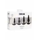 NO. 80 - 4-Piece Butt Plug Set - Black Foto 2