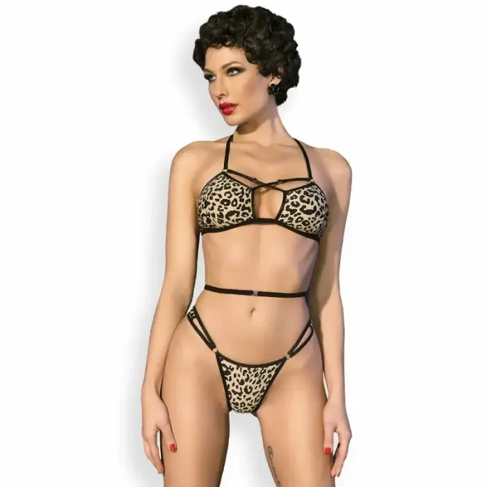 Chilirose CR 4497 Adjustable Leopard Bikini – S/M