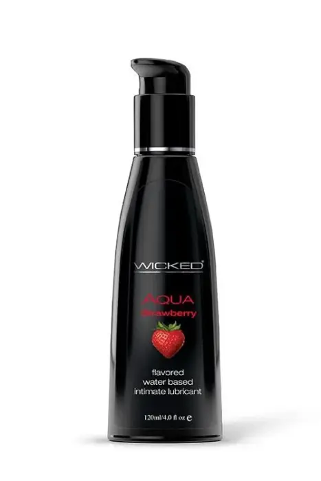 Wicked Aqua maasikamaitseline veepõhine librikant – 120 ml