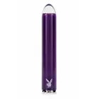 PLAYBOY AMETHYST – glass-tip vibrator – 10 modes, rechargeable – 12.4 cm — Photo 1