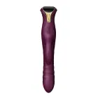 Mose кролик-вибратор с функцией толчков и подогревом – 25.8 cm (10.2″) – фиолетовый — Фото 4