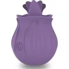 INTENSE Violet Lilac Stimulator – clitoral stimulator – 100% silicone – rose-inspired – 10 vibration modes — Photo 2