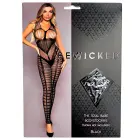 Be Wicked The Total Babe сетчатое боди – чёрное – One size — Фото 4