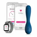 OhMiBod blueMotion Nex 2 ar app vadāms vibrators – 16.5 cm (6.5″) – zils — Foto 1