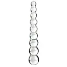 Icicles No. 2 klaasist dildo – 20.5 cm (8.1″) – Läbipaistev — Foto 2
