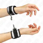 KINK неопреновые фиксаторы для запястий серые 23x5 см – регулируемые — Фото 1