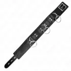 KINK 3-Ring Collar with Detachable Leash 80 cm – Adjustable Black Strap — Photo 6