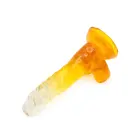Kiotos Cox Colorful Dildo – 17.5 cm (7″) – Clear/Yellow — Photo 6