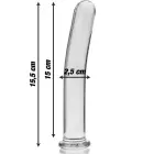 IBIZA Nebula Series Model 9 Intimate Glass Dildo – 15.5 cm — Photo 3