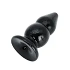 Extreme анальная пробка с шариками – 17 cm (6.7″) – Черный — Фото 4