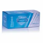 Pasante Ribbed rievoti prezervatīvi – 50+ gab. — Foto 1