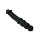 Dvipusis analinis vibratorius – 20 cm – Juodas — Nuotrauka 6
