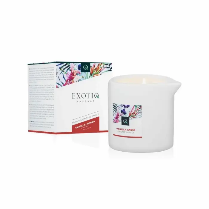 Exotiq Massage Candle Vanilla Amber 60g - Aromatic Relaxation Candle
